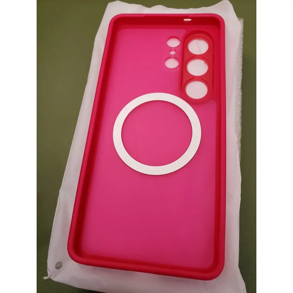 TOCOL Magnetic Case for Samsung Galaxy S26 Ultra - Hot Pink MagSafe Cover